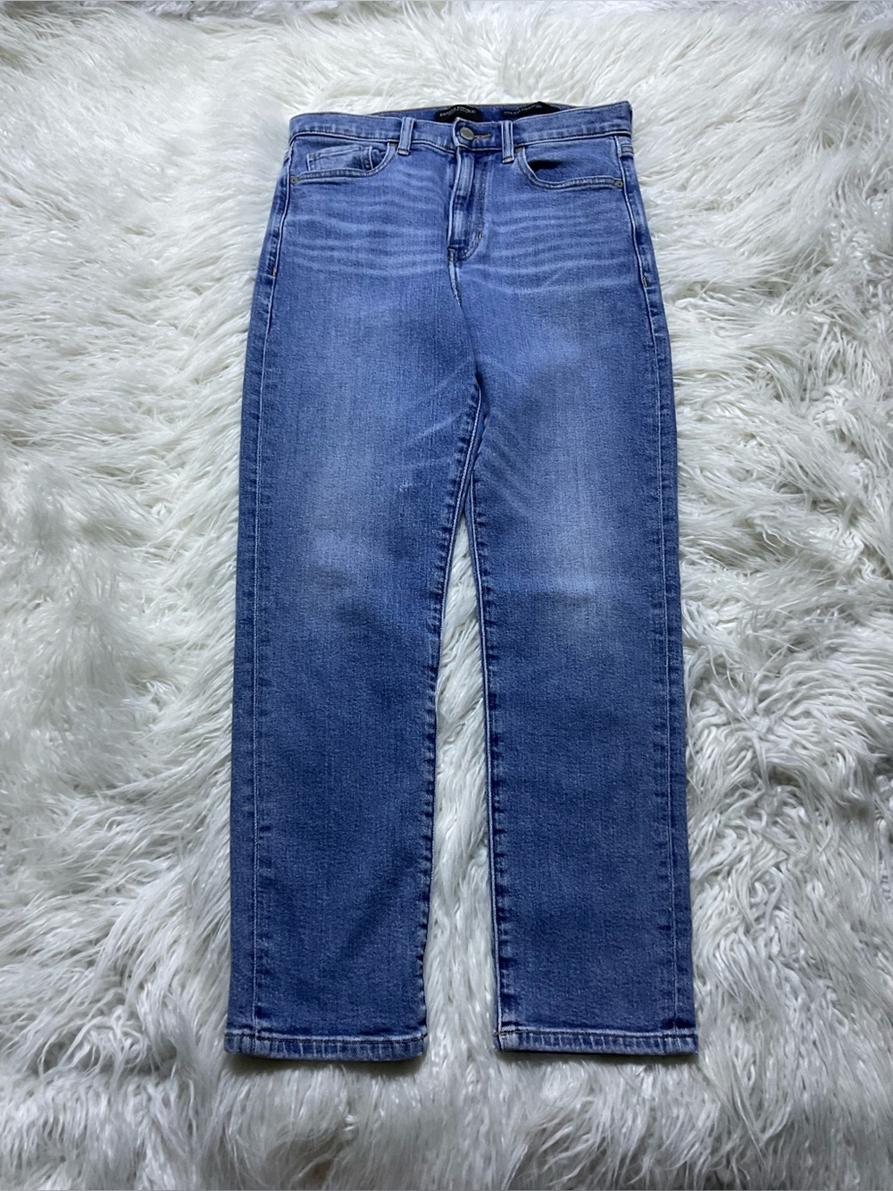 Banana Republic High Rise Straight Jeans